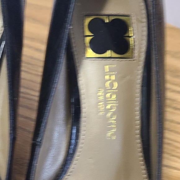 Liz Claiborne Black Pumps size 7.5 - Picture 9 of 9